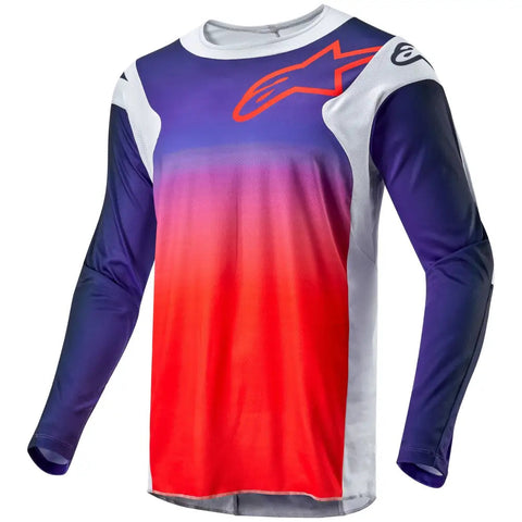 Jersey Alpinestars Racer Hoen Light Gray/Hot Orange/Black