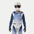 Jersey Alpinestars Racer Hoen White/Dark Navy/Light Blue