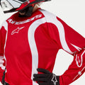 Jersey Alpinestars Racer Lurv Youth para Niño Mars Red/White