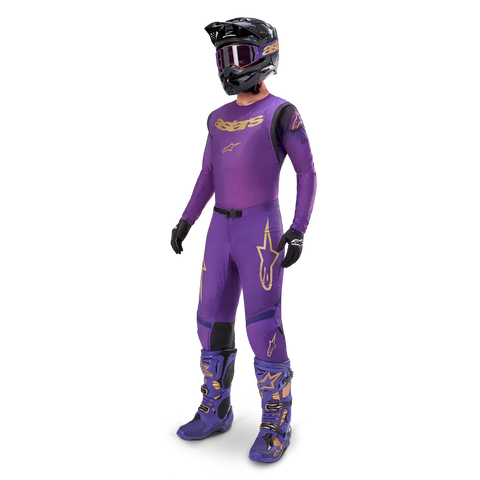 Jersey Alpinestars Supertech Champ LE Ultraviolet/Gold/Black