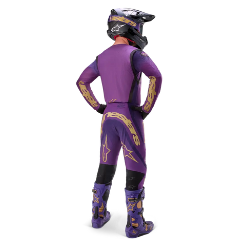 Jersey Alpinestars Supertech Champ LE Ultraviolet/Gold/Black