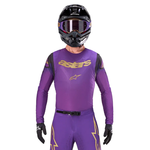 Jersey Alpinestars Supertech Champ LE Ultraviolet/Gold/Black