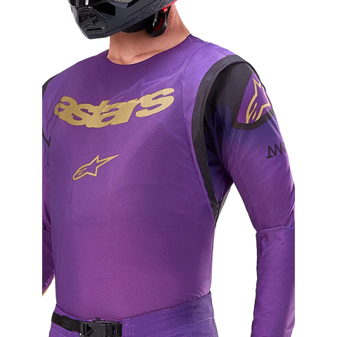 Jersey Alpinestars Supertech Champ LE Ultraviolet/Gold/Black