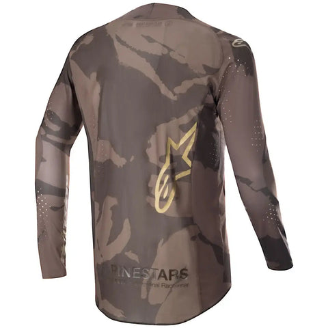 Jersey Alpinestars Supertech LE Squad 23 Dark Brown/Kangaroo Gold