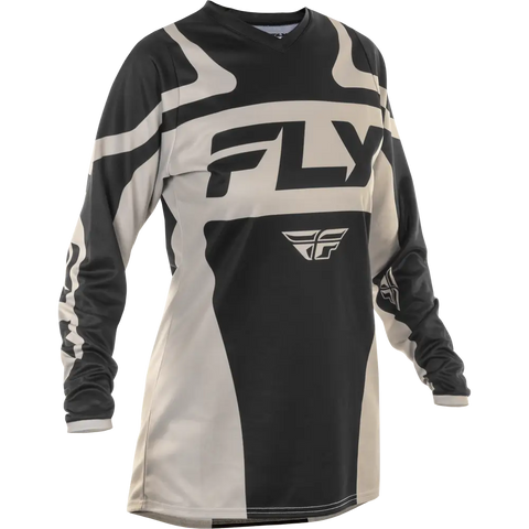 Jersey de Mujer Fly Racing F-16 Black/White