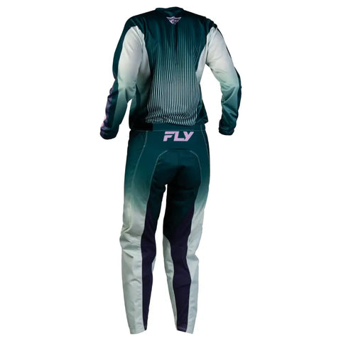 Jersey de Mujer Fly Racing F-16 Lift Green/Purple/Pink