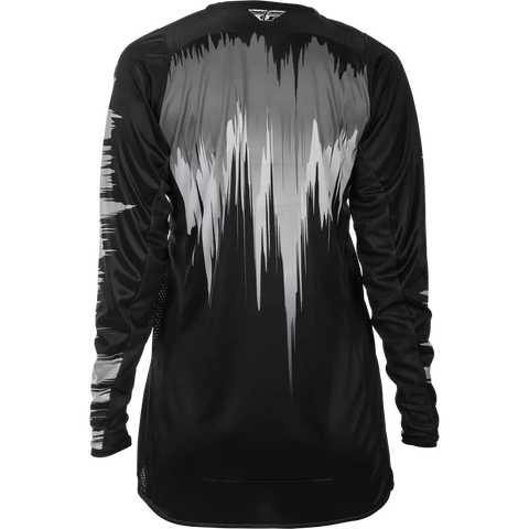 Jersey de Mujer Fly Racing Lite Black/Grey/White