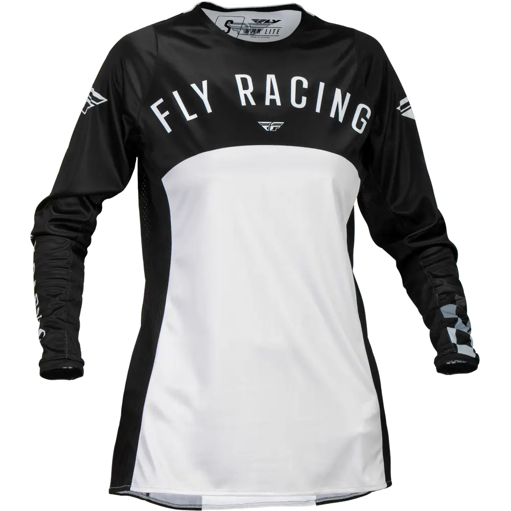 Jersey de Mujer Fly Racing Lite Black/Light Grey