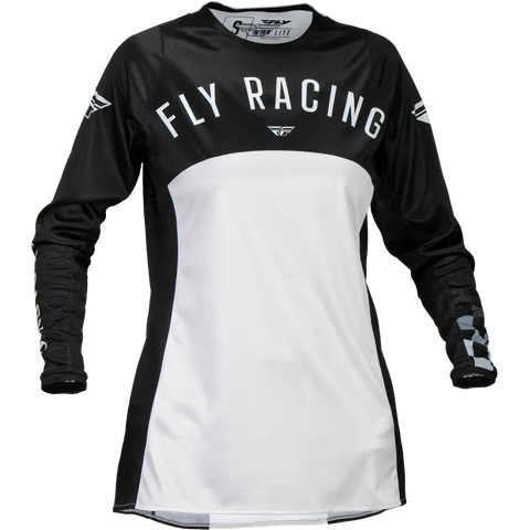 Jersey de Mujer Fly Racing Lite Black/Light Grey