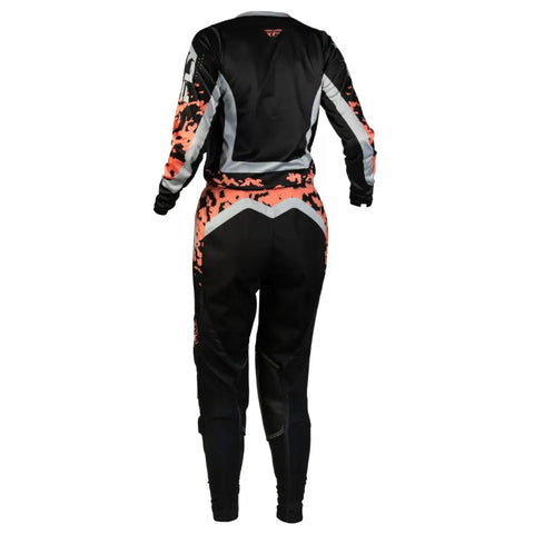 Jersey de Mujer Fly Racing Lite Black/Light Grey/Coral