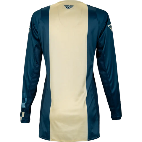 Jersey de Mujer Fly Racing Lite Navy/Ivory