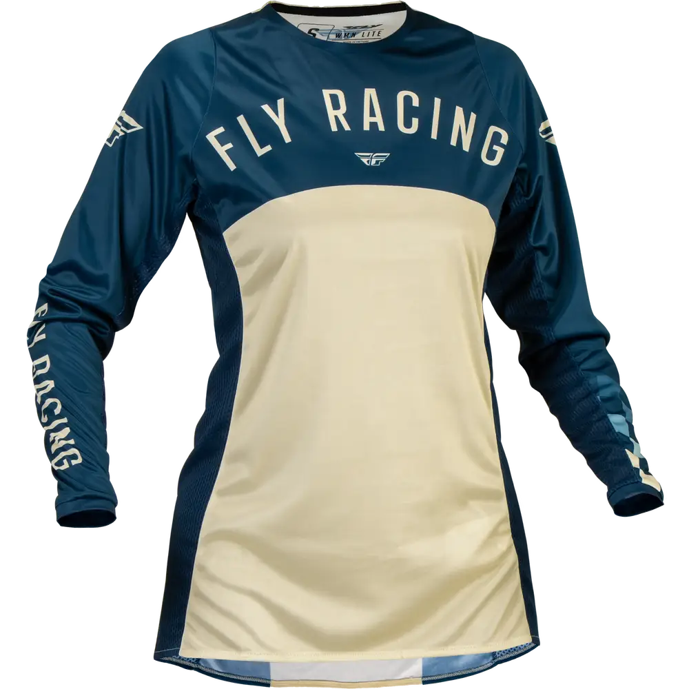 Jersey de Mujer Fly Racing Lite Navy/Ivory