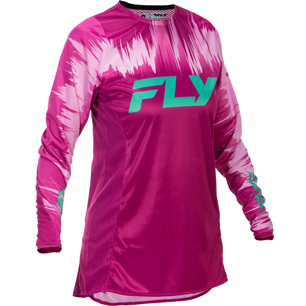Jersey de Mujer Fly Racing Lite Pink/Turquoise