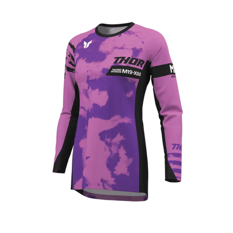 Jersey de Mujer Thor Launchmode Bleach Black/Orchid