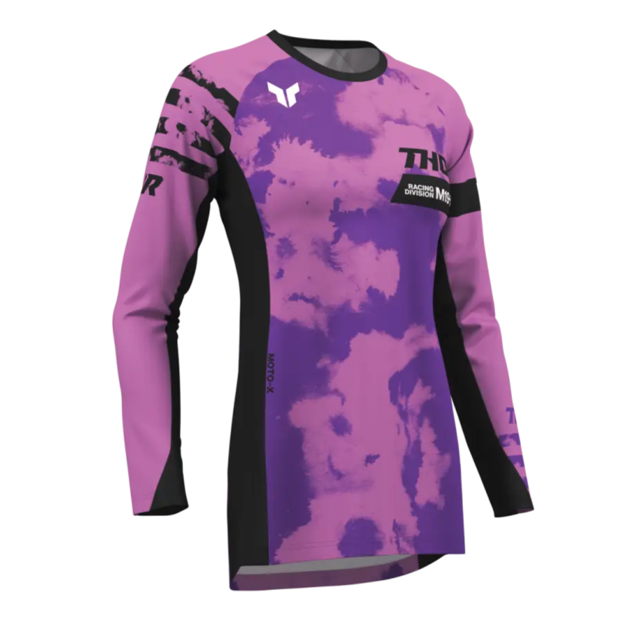 Jersey de Mujer Thor Launchmode Bleach Black/Orchid