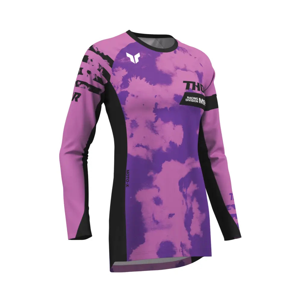 Jersey de Mujer Thor Launchmode Bleach Black/Orchid