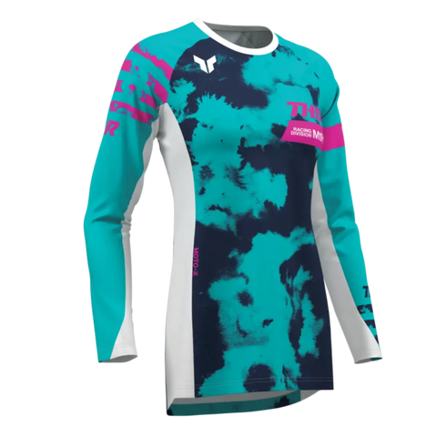 Jersey de Mujer Thor Launchmode Bleach White/Aqua