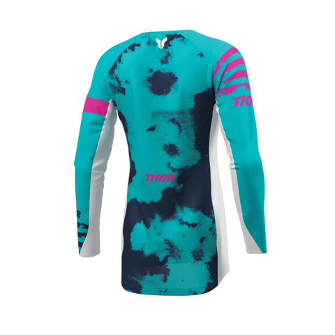 Jersey de Mujer Thor Launchmode Bleach White/Aqua