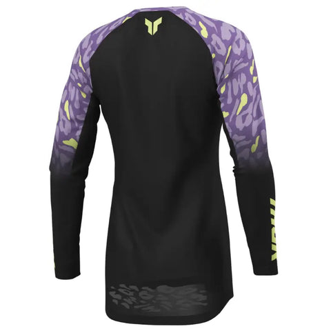 Jersey de Mujer Thor Launchmode Spotted Black/Purple