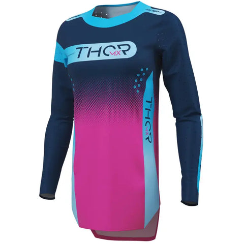Jersey de Mujer Thor Sportmode Merge Navy/Fuchsia