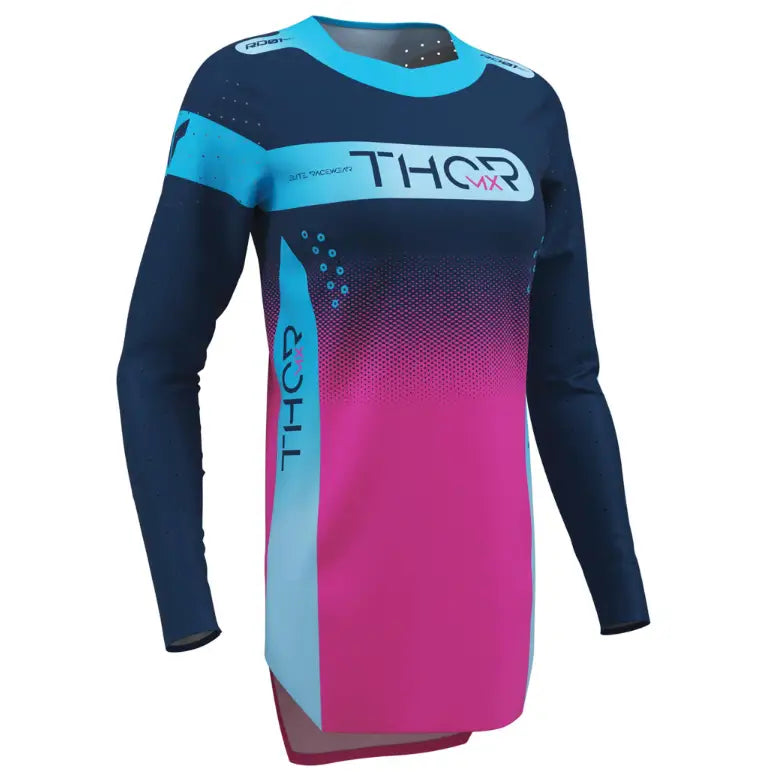 Jersey de Mujer Thor Sportmode Merge Navy/Fuchsia