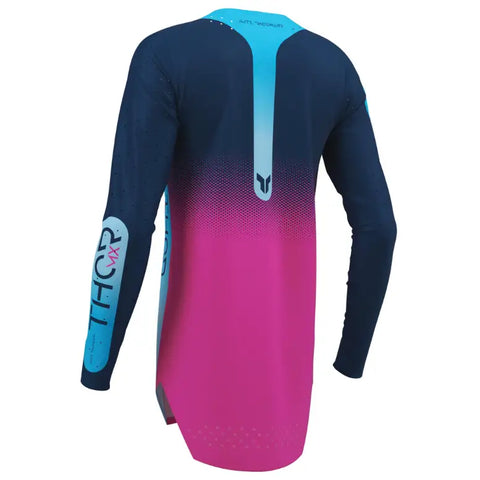 Jersey de Mujer Thor Sportmode Merge Navy/Fuchsia