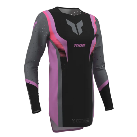 Jersey de Mujer Thor Sportmode Velocity Black/Orchid