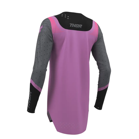 Jersey de Mujer Thor Sportmode Velocity Black/Orchid