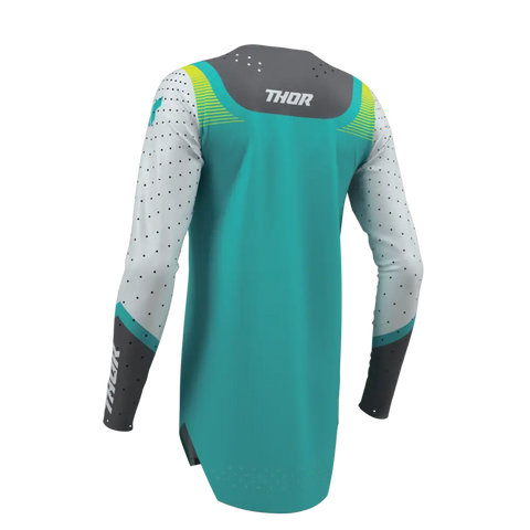 Jersey de Mujer Thor Sportmode Velocity Gray/Aqua