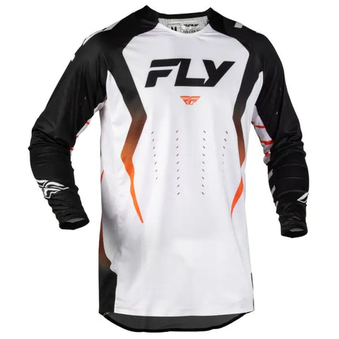Jersey Fly Racing Evolution DST Bolt White/Black/Orange