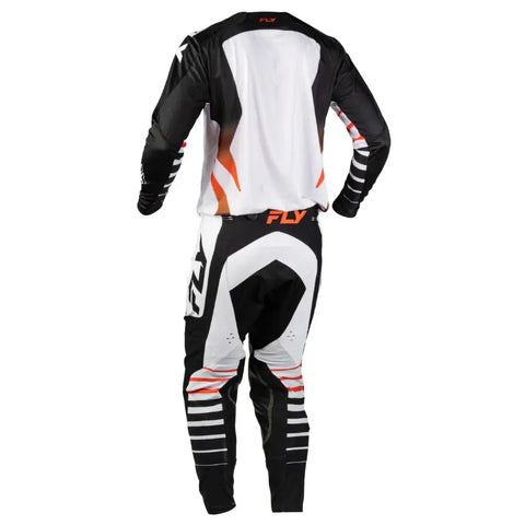 Jersey Fly Racing Evolution DST Bolt White/Black/Orange