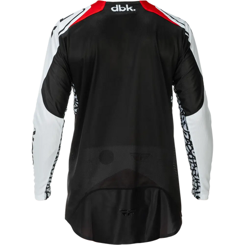 Jersey Fly Racing Evolution DST DBK Black/White/Red