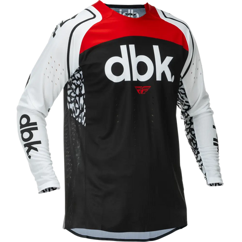 Jersey Fly Racing Evolution DST DBK Black/White/Red