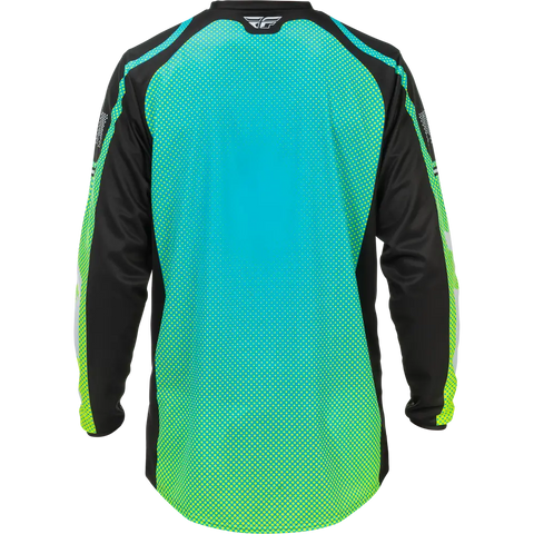 Jersey Fly Racing F-16 Aqua/Black/White