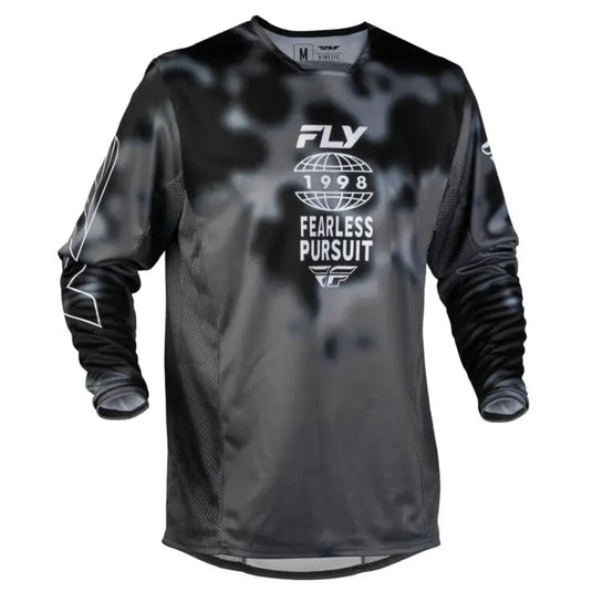 Jersey Fly Racing Kinetic Blur Black/Grey