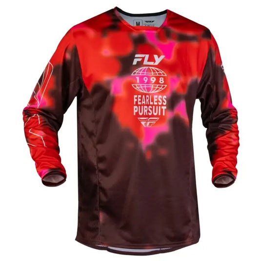 Jersey Fly Racing Kinetic Blur Red/Maroon