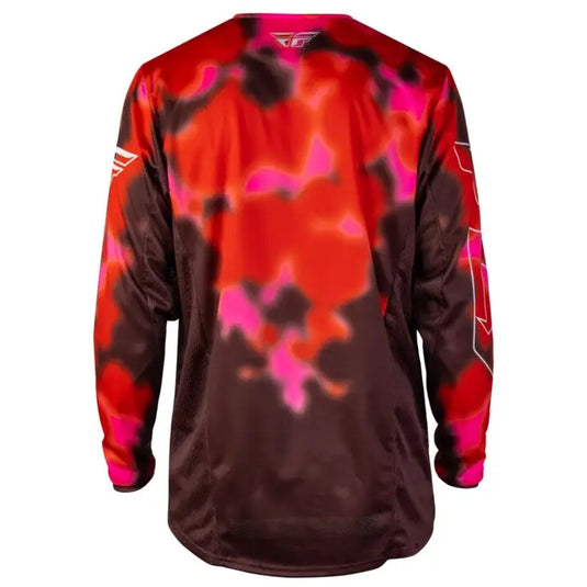 Jersey Fly Racing Kinetic Blur Red/Maroon