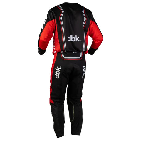 Jersey Fly Racing Kinetic DBK Black/Red/White