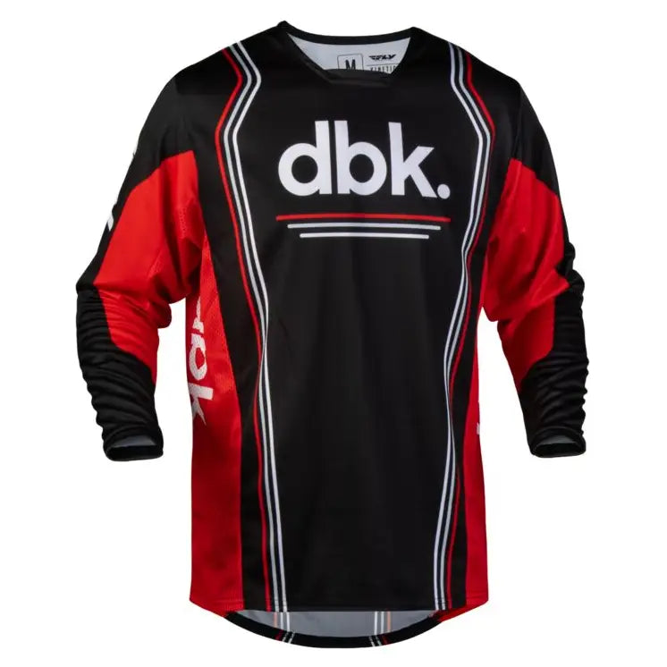 Jersey Fly Racing Kinetic DBK Black/Red/White