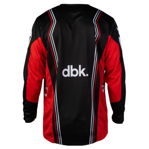 Jersey Fly Racing Kinetic DBK Black/Red/White