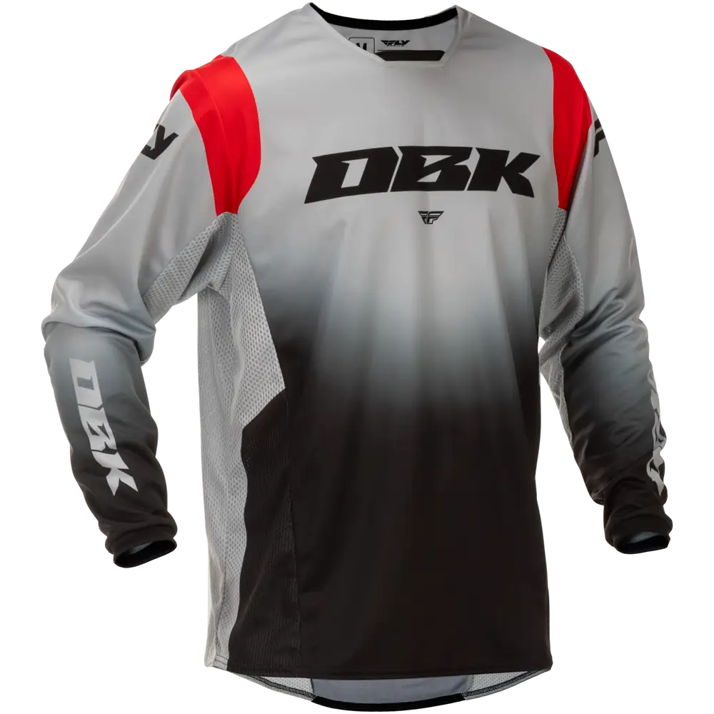 Jersey Fly Racing Kinetic DBK Grey/Black/Red