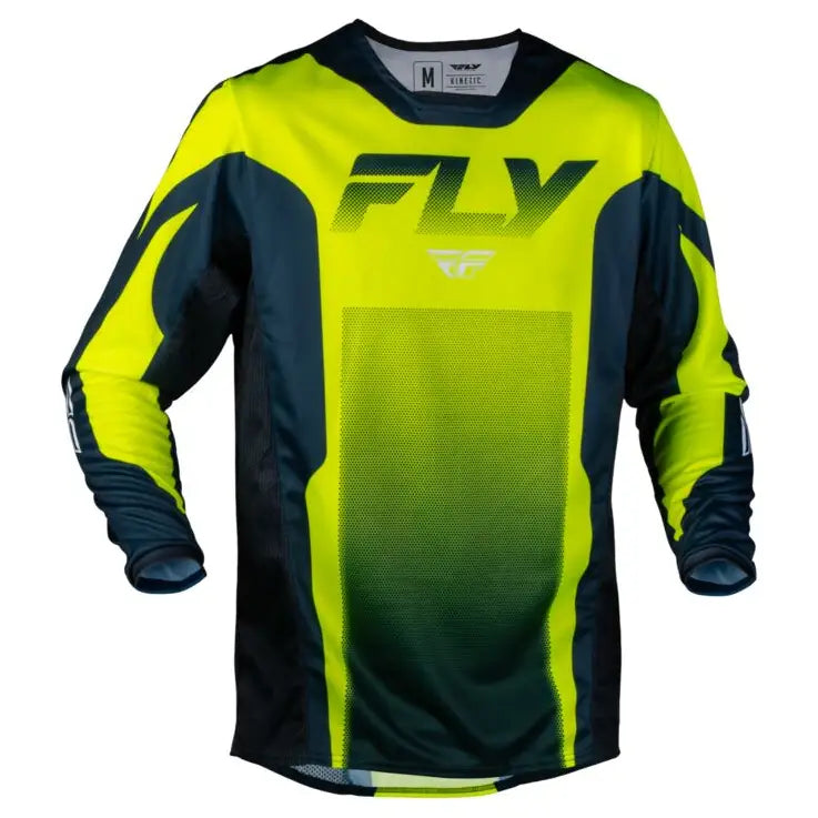 Jersey Fly Racing Kinetic Fade Hi-Vis/Navy/White