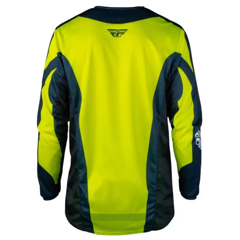 Jersey Fly Racing Kinetic Fade Hi-Vis/Navy/White