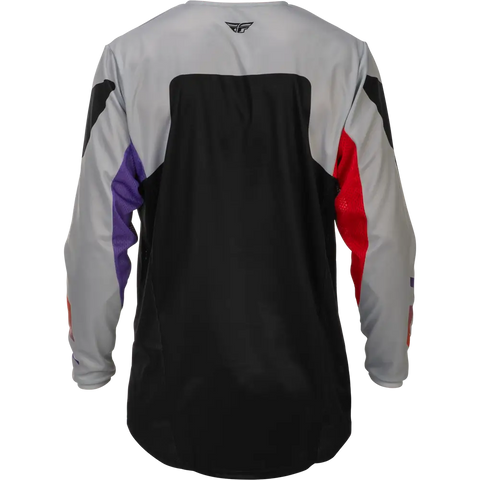 Jersey Fly Racing Kinetic Grey/Red/Purple/Black