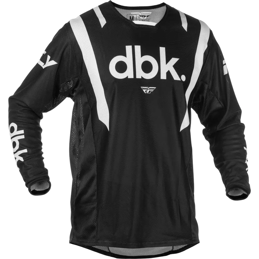 Jersey Fly Racing Kinetic Mesh DBK Black/White