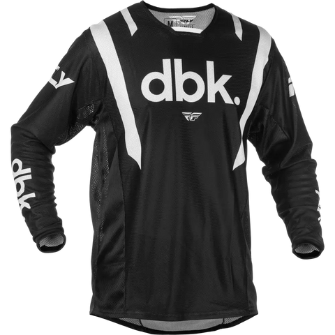 Jersey Fly Racing Kinetic Mesh DBK Black/White