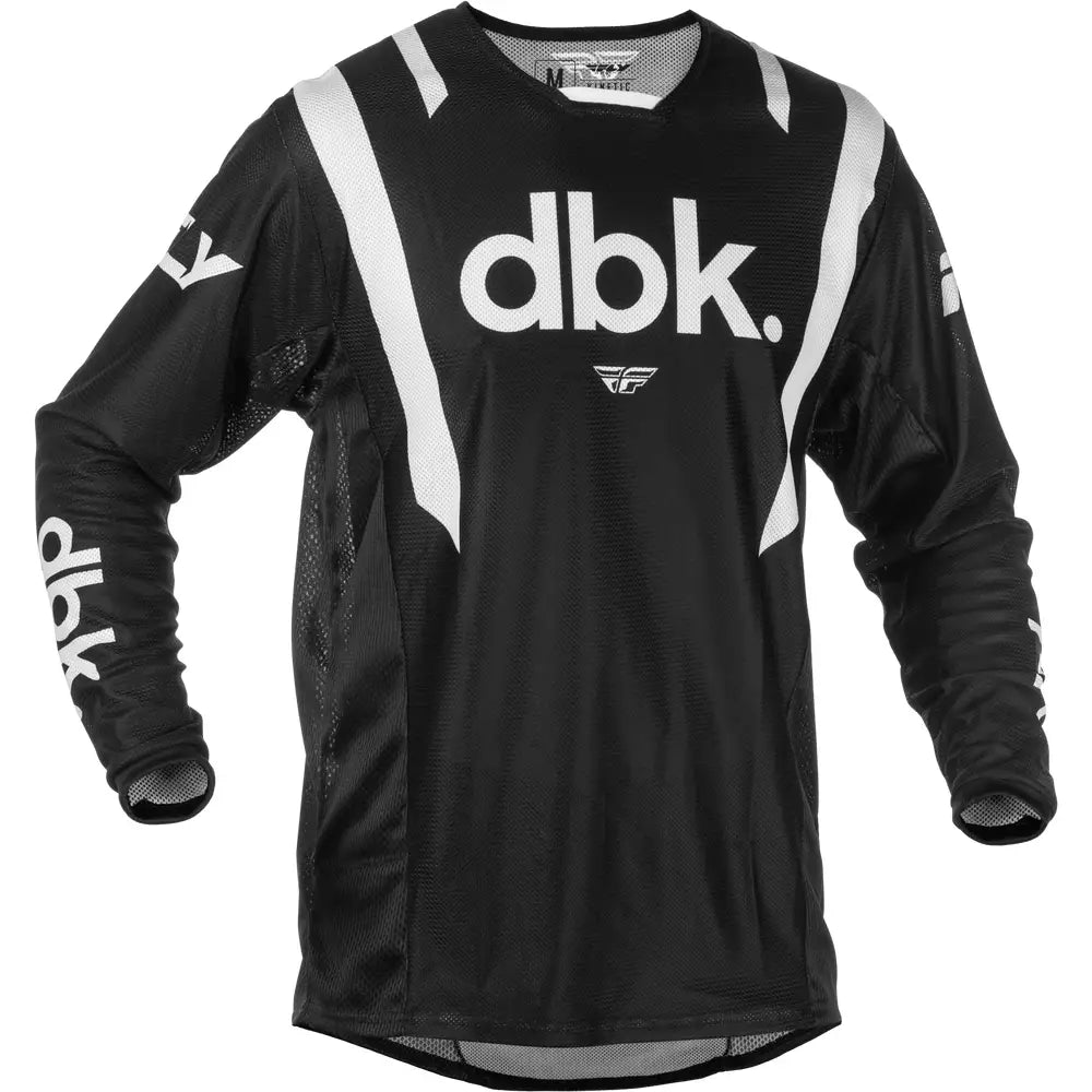 Jersey Fly Racing Kinetic Mesh DBK Black/White