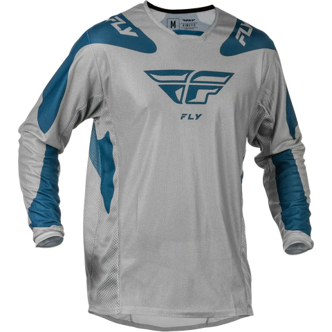 Jersey Fly Racing Kinetic Mesh Sym Grey/Blue
