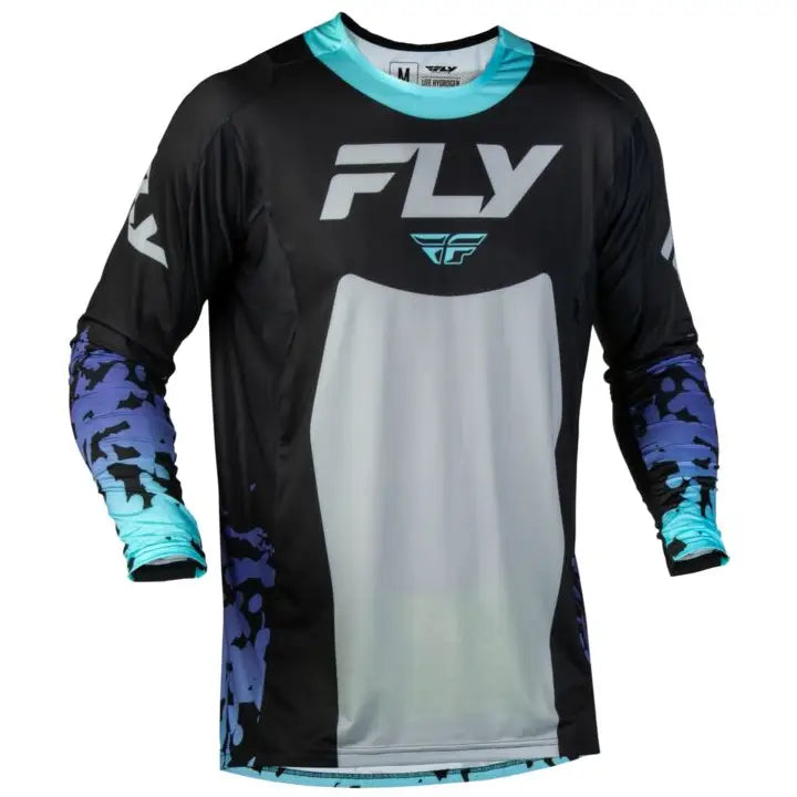 Jersey Fly Racing Lite Flake Black/Grey/Multi