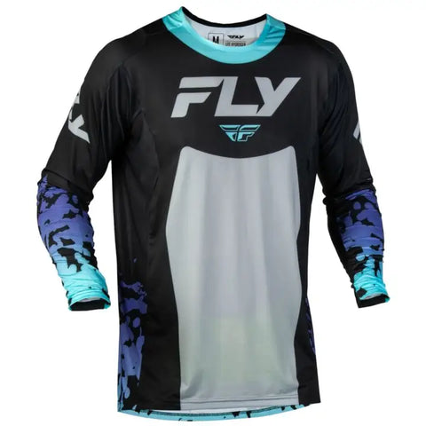 Jersey Fly Racing Lite Flake Black/Grey/Multi